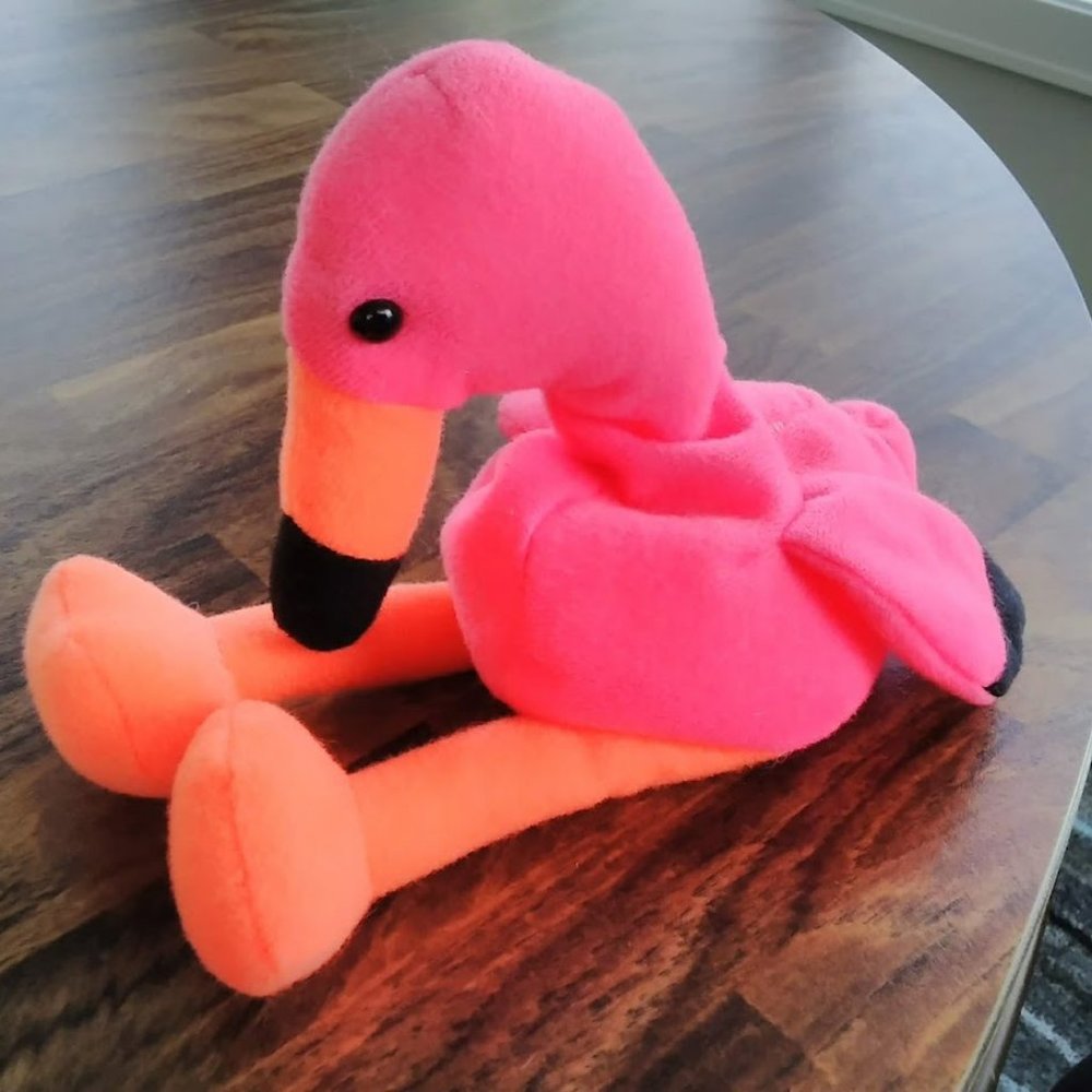 Bean Bag Flamingo